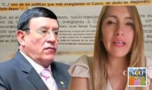 Presidente del Congreso querella con argumentos ridículos a periodista de Cusco En Portada, Yessica Bazalar